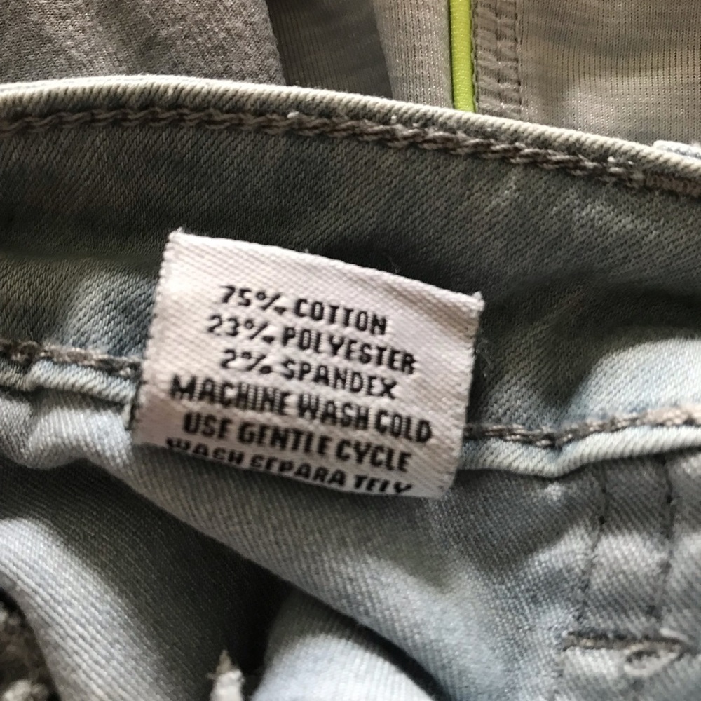 GOGO Jeans Light Color Denim High Waisted Laces on Sides Sexy Fun Jeans 5 - Picture 11 of 11